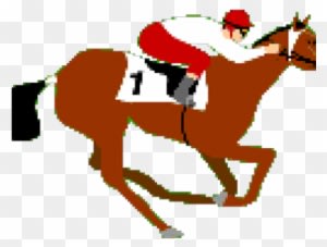 Newmarket Talk - Race Horse Animated Gif - Transparent PNG Free Download