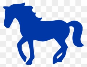 Blue Horse Gif - Transparent PNG Free Download