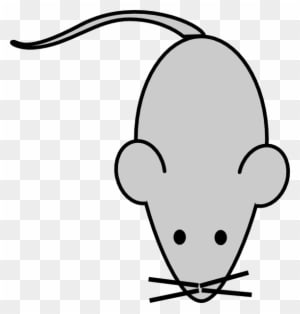 Cartoon Lab Mouse - Transparent PNG Free Download