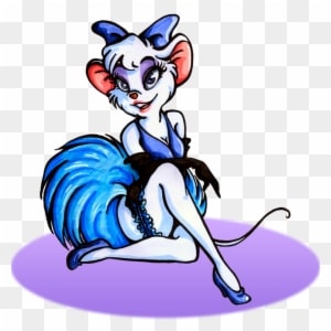 Miss Kitty By Yaraffinity - Basil The Great Mouse Detective Kitty Mouse - Transparent PNG Free Download