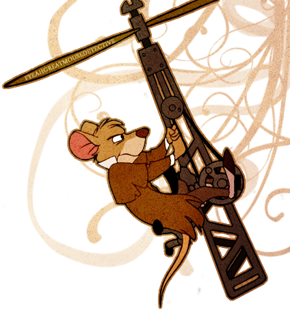 Basil The Great Mouse Detective - Transparent PNG Free Download