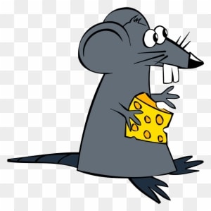 Big Image - Mouse Cheese Clipart - Transparent PNG Free Download