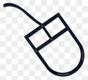 Computer Mouse Clip Art Black And White - Computer Mouse Clipart With Transparent Background - Transparent PNG Free Download