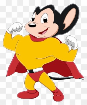 Mighty Mouse Clip Art - Mighty Mouse Cartoon Png - Transparent PNG Free Download