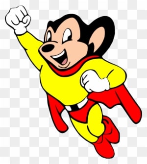 Man-made Mighty Mouse - Mighty Mouse - Transparent PNG Free Download
