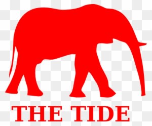 28 Collection Of Alabama Football Clipart Free - Elephant And A Mouse - Transparent PNG Free Download