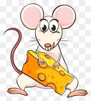 Sapos & Ratos - Mouse And Cheese Clipart - Transparent PNG Free Download