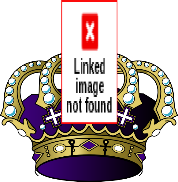 Ankh Crown Clip Art At Clker - 3drose Royal Purple N Gold Crown, Mouse Pad, 8 By 8 - Transparent PNG Free Download