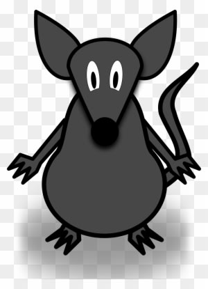 Mice Clipart Tikus - Cartoon Mouse Wall Clock - Transparent PNG Free Download