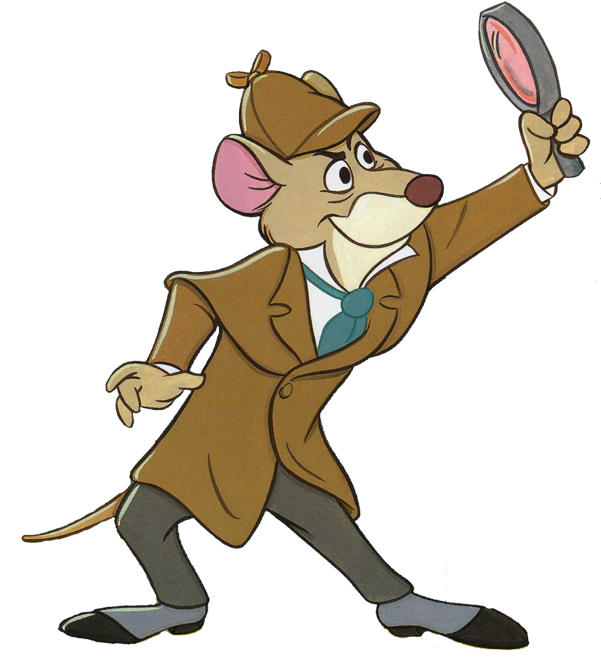 Great Mouse Detective - Basil The Great Mouse Detective Png - Transparent PNG Free Download