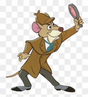 Great Mouse Detective - Basil The Great Mouse Detective Png - Transparent PNG Free Download