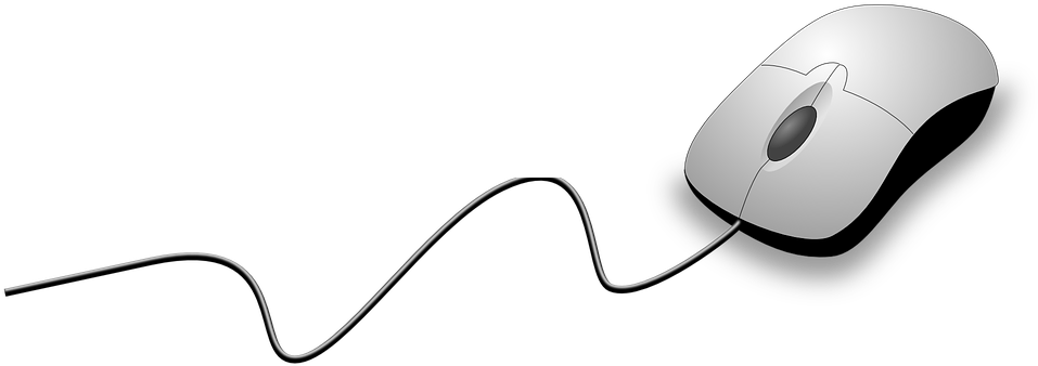 Imagem Vetorial Gratis - Computer Mouse - Transparent PNG Free Download
