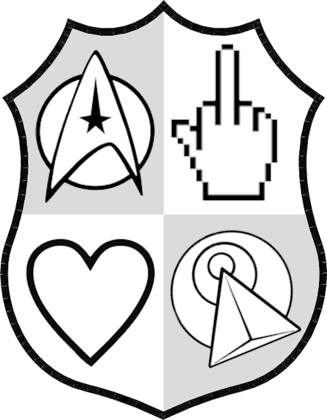 Thanksgiving Dinner Black And White Cliparts - Middle Finger Mouse Pointer - Transparent PNG Free Download