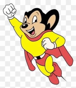 Super Hero Mouse Mascot - Mighty Mouse Png - Transparent PNG Free Download