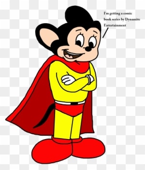 Marcospower1996 8 1 Mighty Mouse Will Get A New Comic - Mighty Mouse - Transparent PNG Free Download