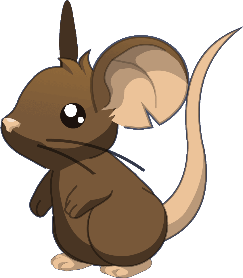 You Play As A Small Mouse Desperately Trying To Get - Transformice Mouse - Transparent PNG Free Download