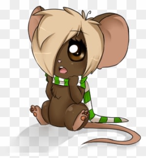 My Mouse Chibi By Ninetail-fox - Chibi Mouse - Transparent PNG Free Download