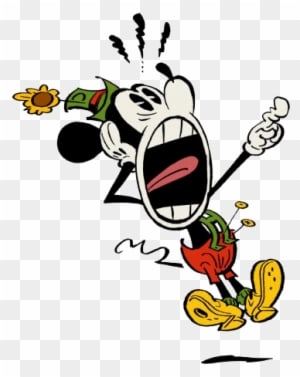 Shocking Clipart Animated - Shocked Mouse Cartoon - Transparent PNG Free Download