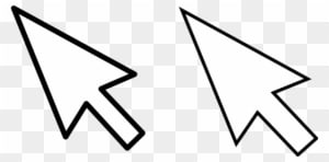 Mouse Pointer Clip Art At Clker - Mouse Arrow - Transparent PNG Free Download