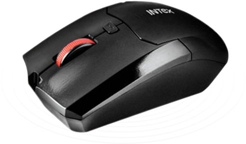 Prince Wireless Mouse - Intex It-op83 Prince Wireless Mouse - Transparent PNG Free Download