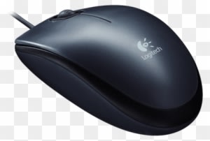 Computer Mouse - Mouse Usb Logitech M100 - Transparent PNG Free Download