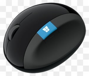 Microsoft Sculpt Ergonomic Mouse - Wireless Mouse - - Transparent PNG Free Download