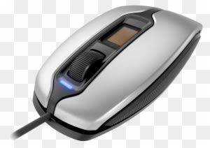 Jm A4900 Cherry Mc 4900 Fingertip Id Mouse Debuts - Fingerprint Mouse - Transparent PNG Free Download