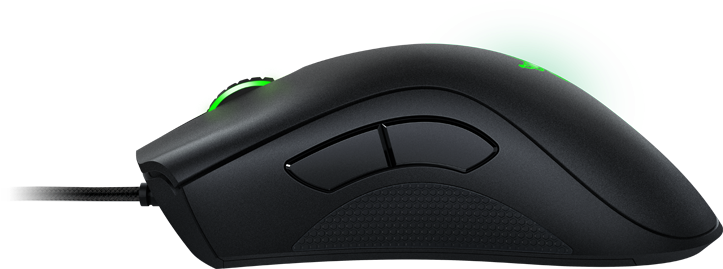 Razer Deathadder Chroma Gaming Mouse - Transparent PNG Free Download
