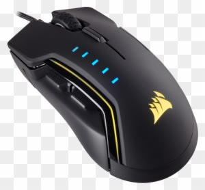 The Glaive Rgb Gaming Mouse Has A 1000hz/1ms Refresh - Corsair Glaive Rgb Mouse - Transparent PNG Free Download