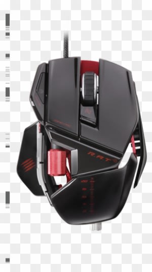T 5 Features - Gaming Mouse Rat Red - Transparent PNG Free Download