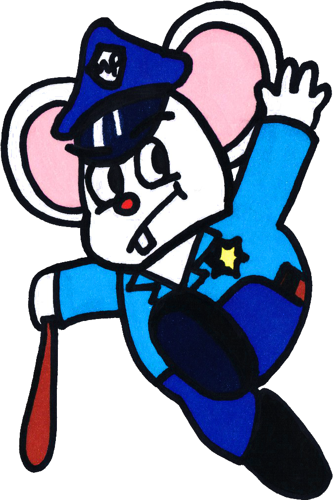 Mappy Mouse By Elliemcdoodler - Mappy The Mouse - Transparent PNG Free Download