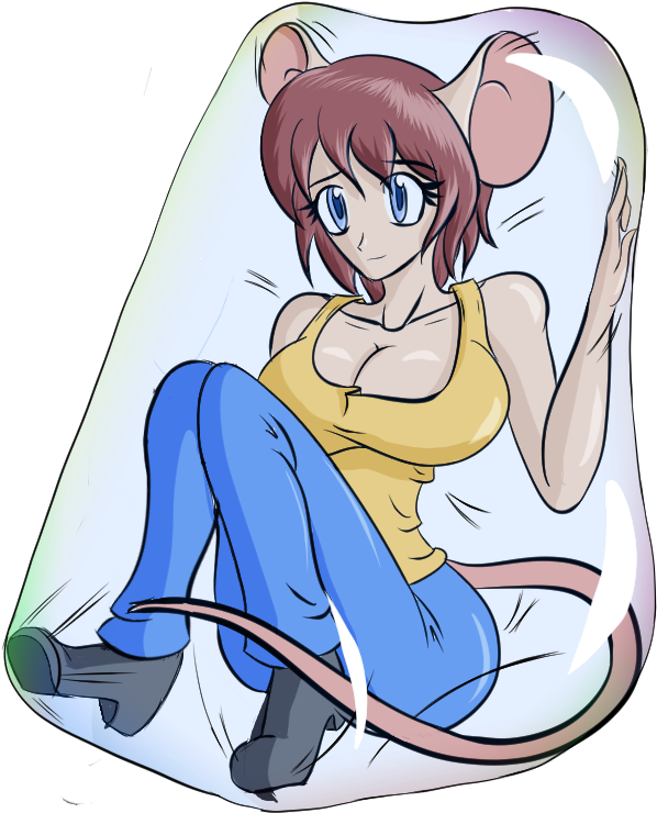 Chelsea Mouse Girl By Scarlett-nova - Mouse Girl - Transparent PNG Free Download