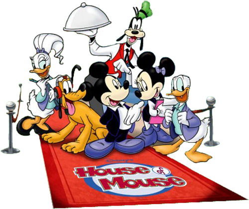 Mouse Clipart Mouse House - House Of Mouse Png - Transparent PNG Free Download