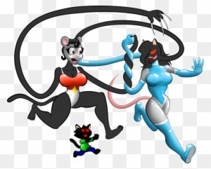 Nd 32 A Game Of Cat And Mouse By Orcbrother - Cat And Mouse - Transparent PNG Free Download