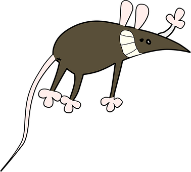 Mouse Rat Animal Rodent Laboratories Comic - Mouse Cartoon - Transparent PNG Free Download