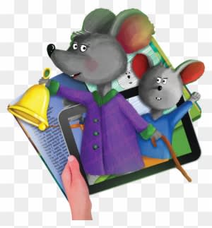 Enjoy The Little Wonder By Holding The Phone Or Tablet - Mouse - Transparent PNG Free Download