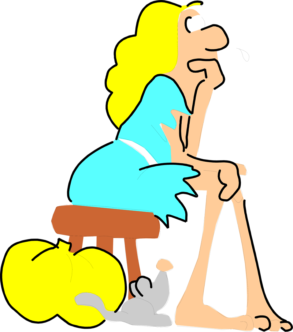 Clip Arts Related To - Woman And Mouse Cartoon - Transparent PNG Free Download