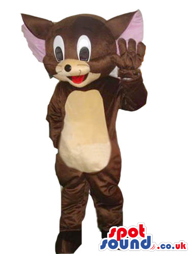 Tom And Jerry Cartoon - Tom And Jerry Jerry Mouse Mascot Costume Adult Size - Transparent PNG Free Download