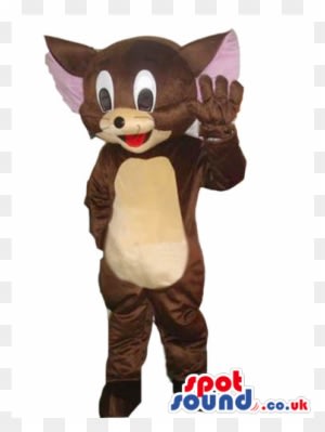 Tom And Jerry Cartoon - Tom And Jerry Jerry Mouse Mascot Costume Adult Size - Transparent PNG Free Download