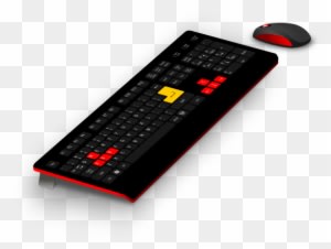 Generic Gaming Keyboard Mouse Generic Game Kbd Black - Keyboard And Mouse Clip Art - Transparent PNG Free Download