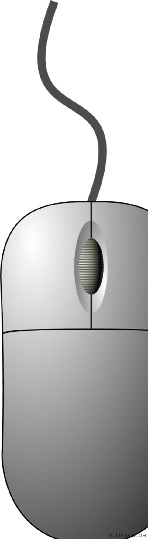 Gray Computer Mouse Tools Free Clipart Images Bclipart - Computer Mouse Clip Art - Transparent PNG Free Download