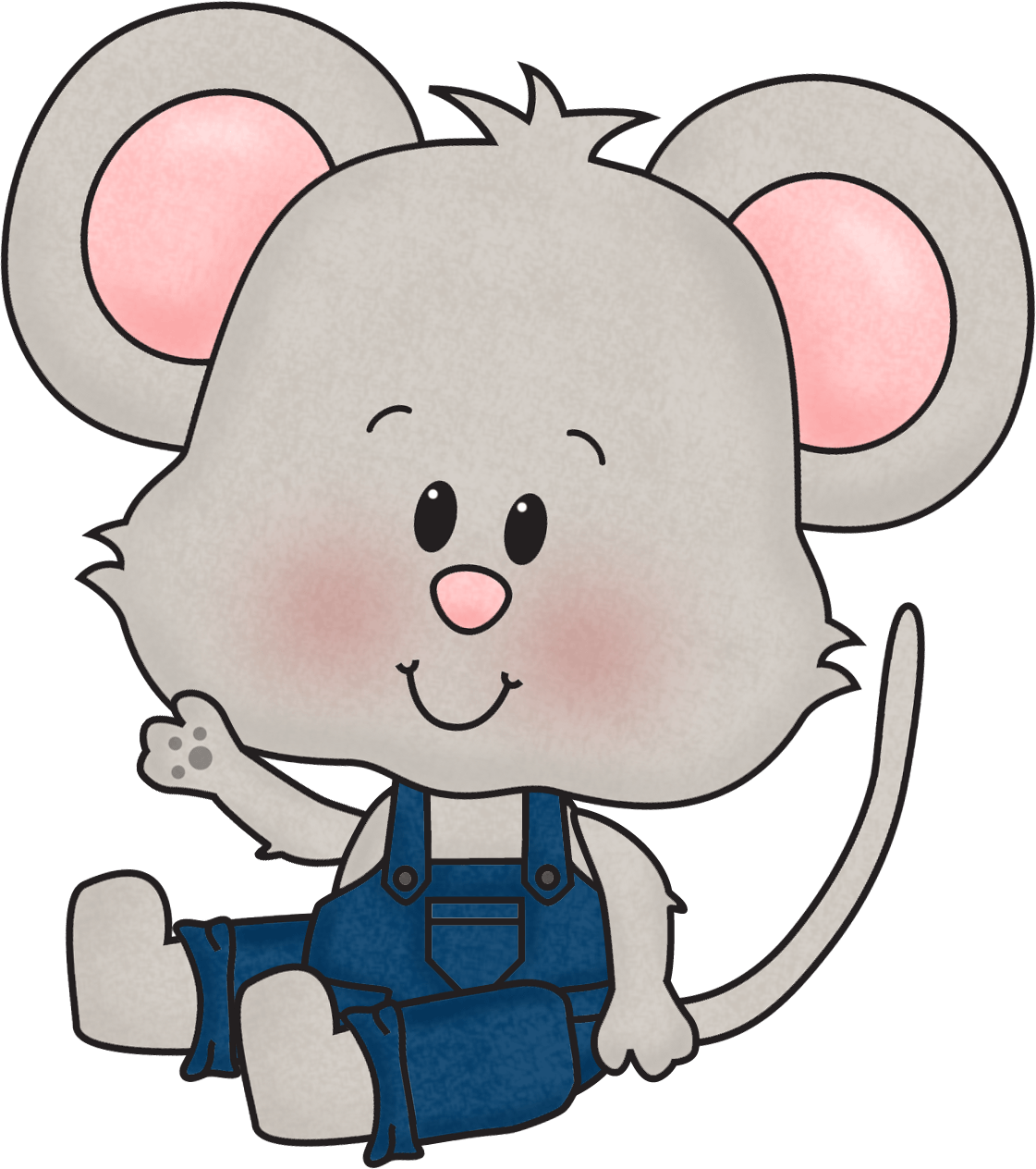 Cute Mouse Clip Art - Cute Clip Art Mouse - Transparent PNG Free Download