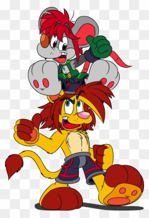 The Lion And The Mouse By Tamerkoh - The Lion & The Mouse - Transparent PNG Free Download