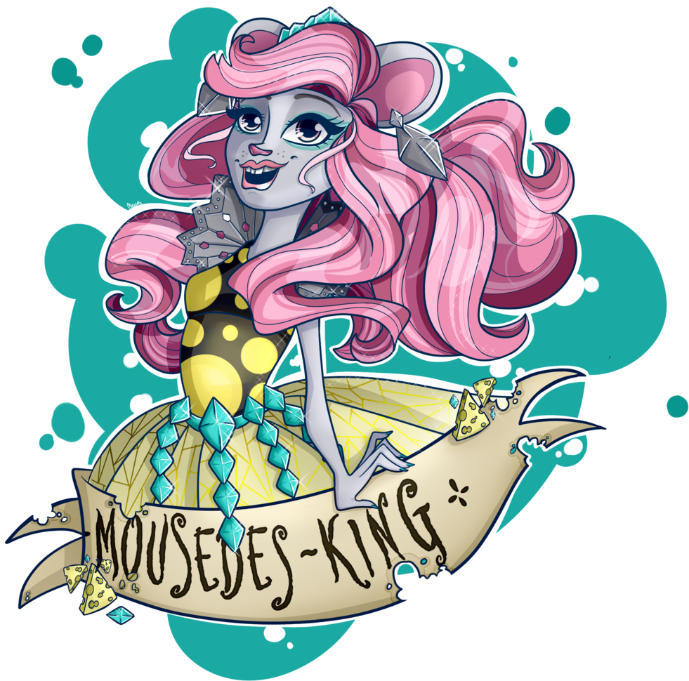 Mouse Queen By Misskitkatmadness Mouse Queen By Misskitkatmadness - Monster High Boo York Mouse - Transparent PNG Free Download