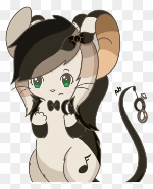 My Mouse In The Musical Fur By Saikochai - My Transformice Mouse - Transparent PNG Free Download
