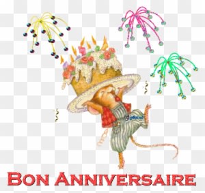 Image - Happy Birthday Mouse Gif - Transparent PNG Free Download