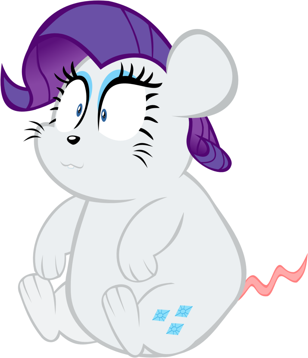 Rarity - Rarity Is A Mouse - Transparent PNG Free Download