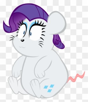 Rarity - Rarity Is A Mouse - Transparent PNG Free Download