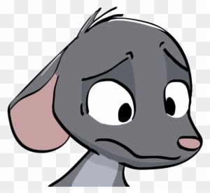 Sad Mouse By Feviiru - Sad Mouse - Transparent PNG Free Download