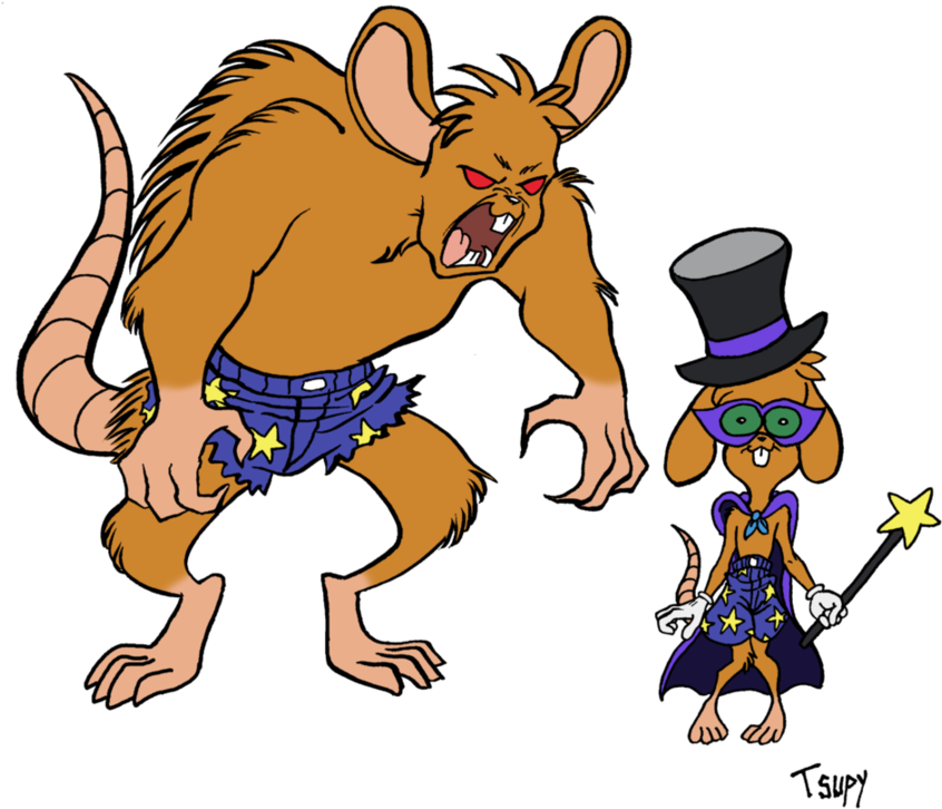 Tsupy The Mouse Magician/tsupy The Monster Rat By Tsupy - Mouse - Transparent PNG Free Download